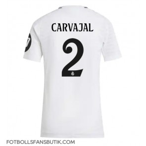 Real Madrid Daniel Carvajal #2 Replika Hemmatröja Damer 2024-25 Kortärmad